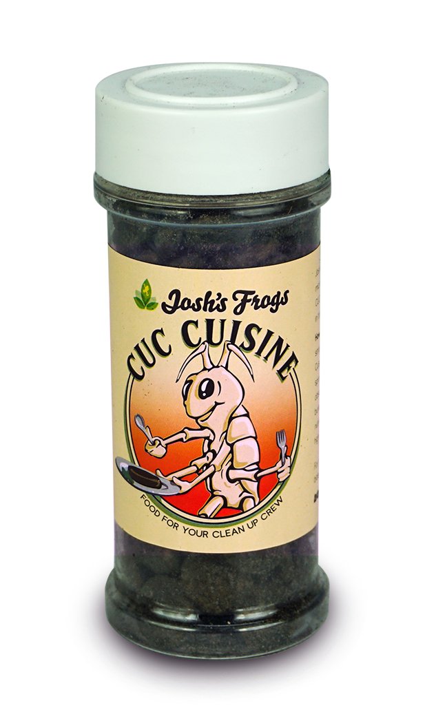 Josh's Frogs emballage avant montrant le format compact et utilisable