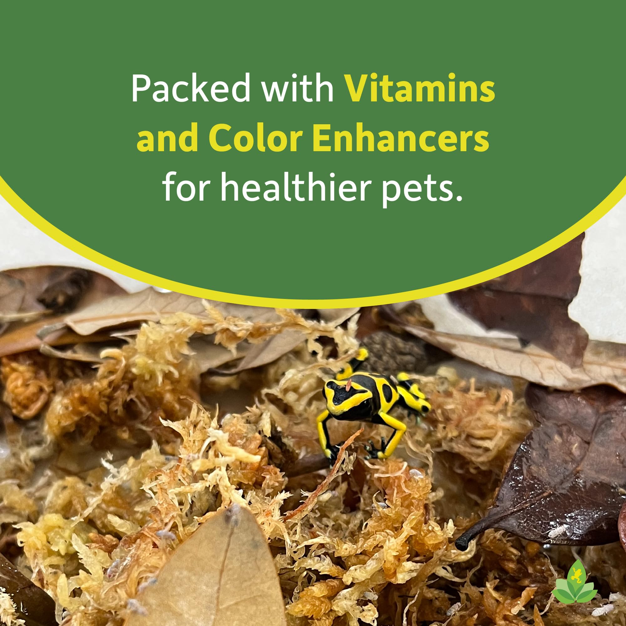 Josh's Frogs comparaison taille du sachet tenu à la main, volume pratique pour plusieurs cycles