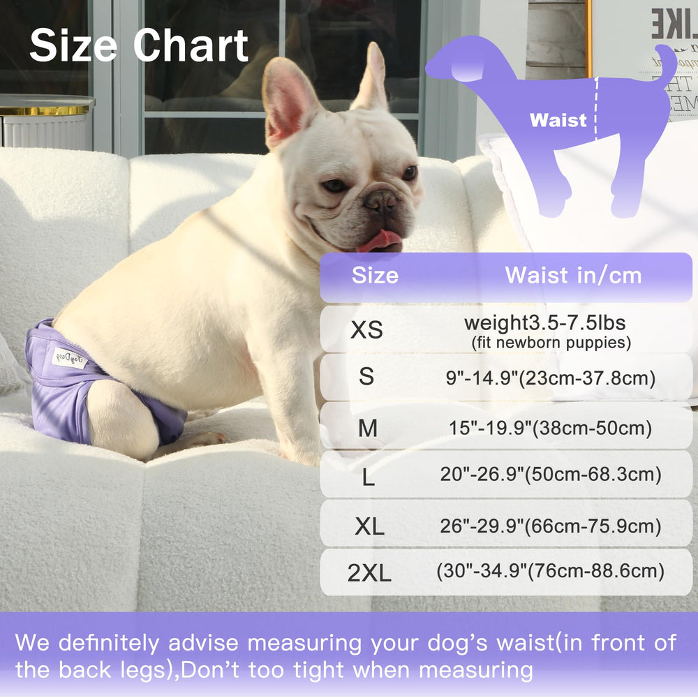 JoyDaog gros plan des couches montrant microfibre absorbante, absorption renforcée