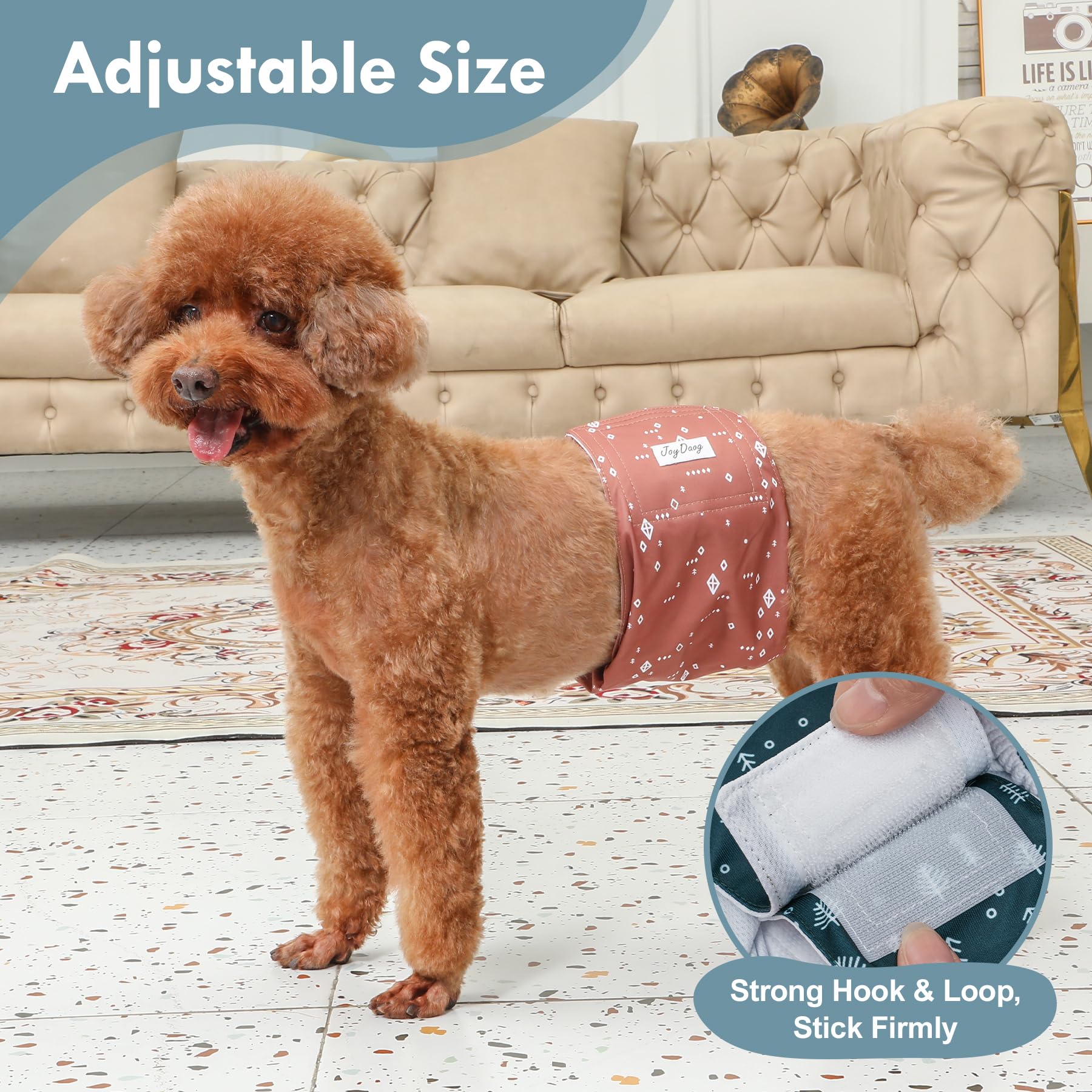 JoyDaog vue de la doublure absorbante interne limitant les fuites