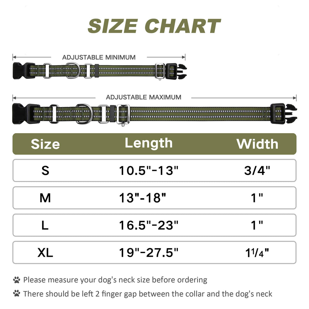 Joyeeiioo collier martingale comparaison taille et guide de mesure simple