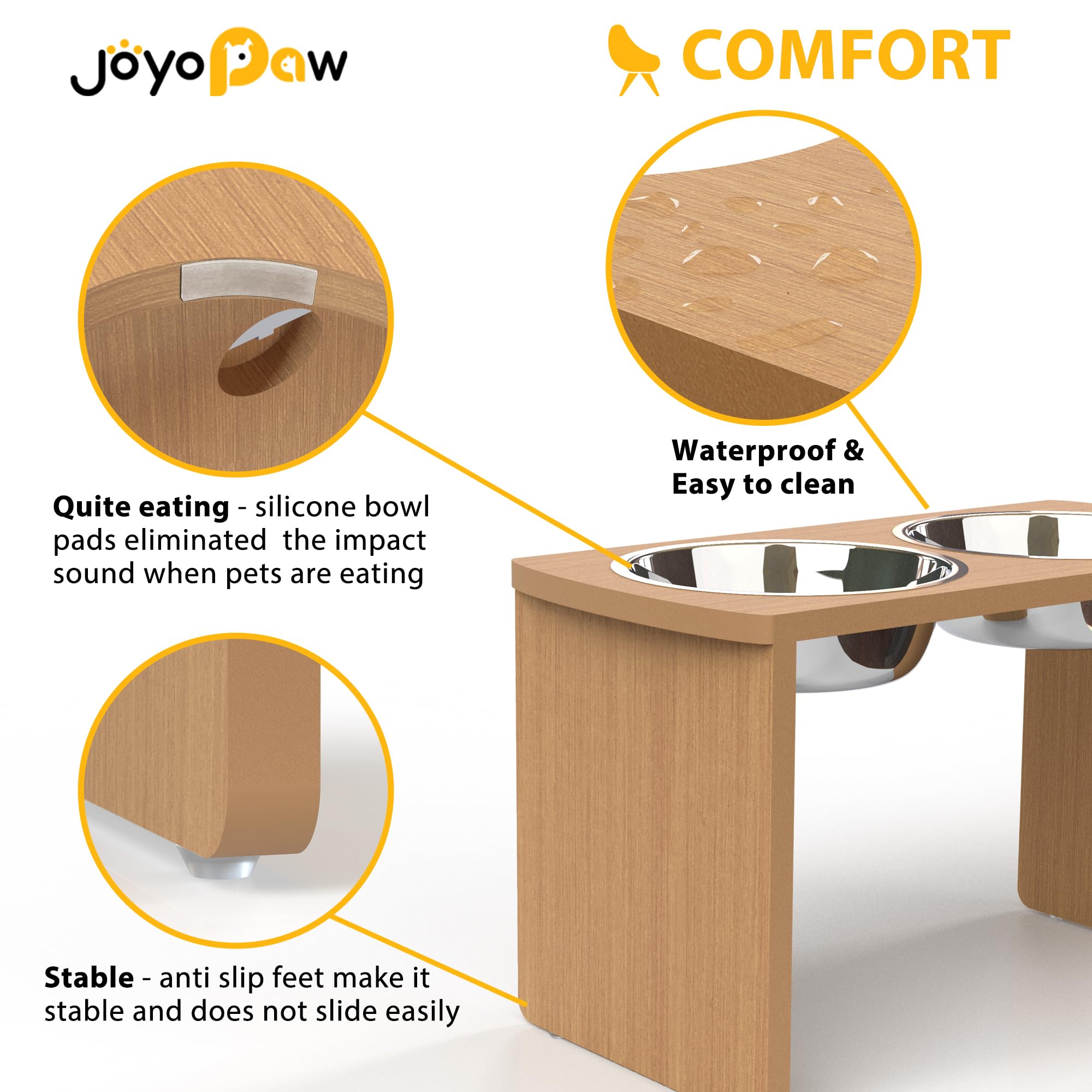 JOYOPAW comparaison taille 13 pouces pour choisir la bonne hauteur