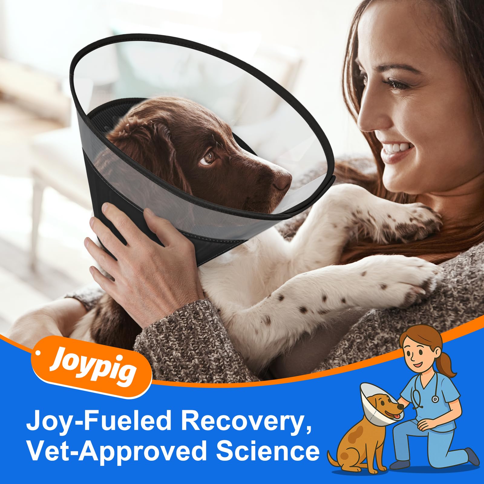 Joypig profil museau bords doux prévient irritations cutanées