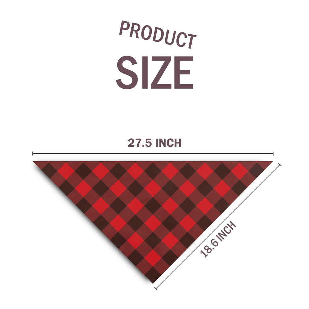 Joyriza bandana posée à côté d'un ruban de mesure pour vérifier la taille et l'ajustement