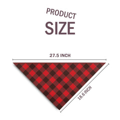 Joyriza bandana posée à côté d'un ruban de mesure pour vérifier la taille et l'ajustement