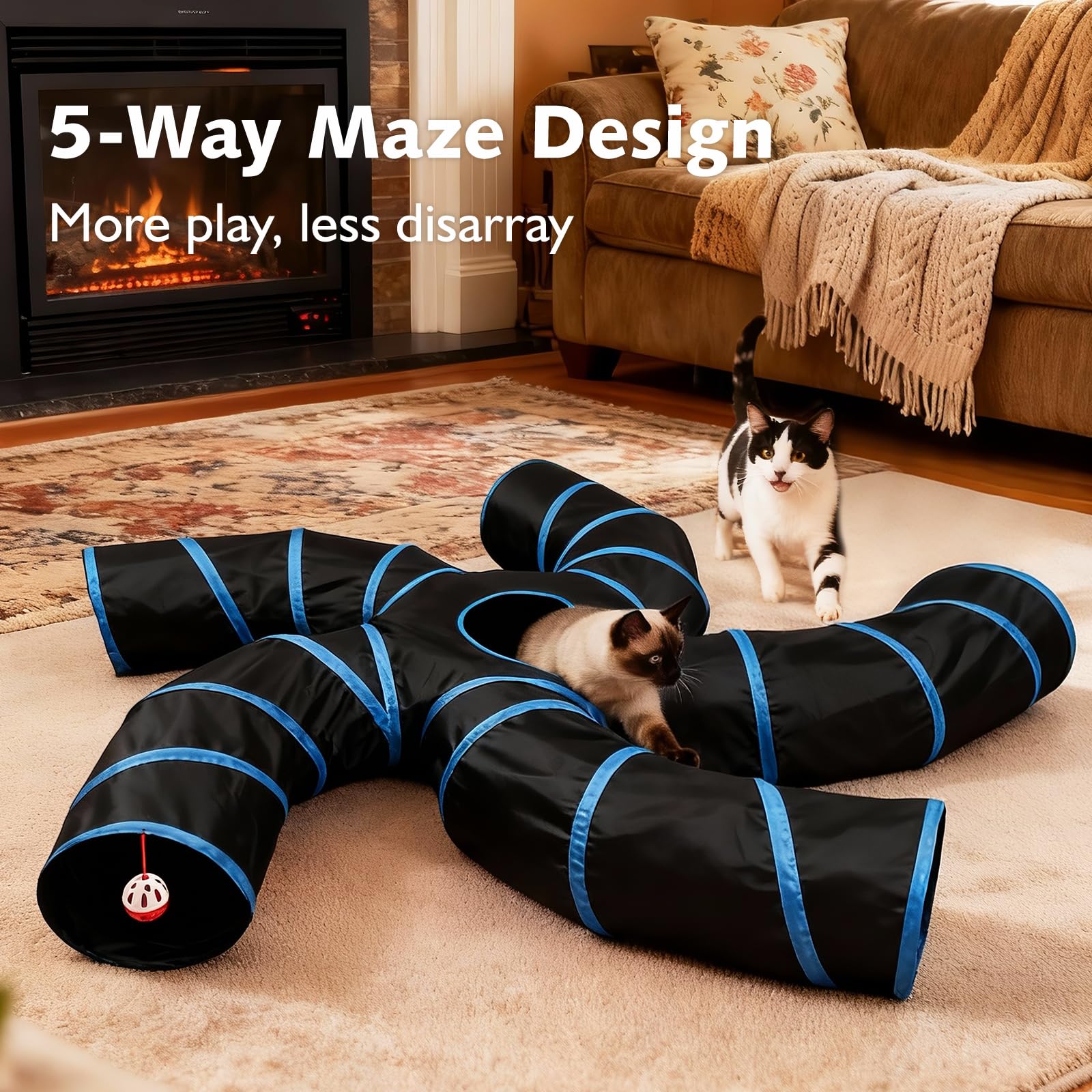 Joytale gros plan du tissu double couche résistant aux griffures et durable