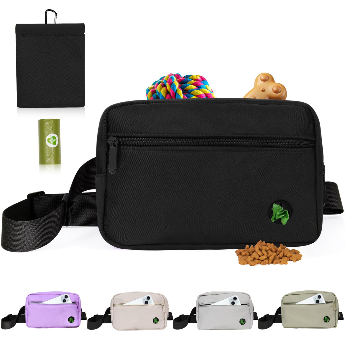 JRQCSJY pochette vue de face pratique pour promenades
