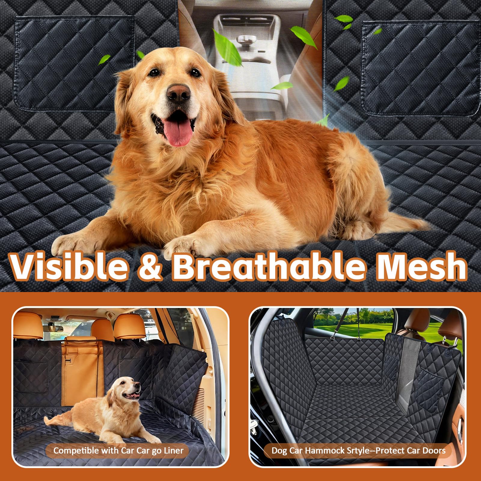 JSTHT poches de rangement visibles pour accessoires et organisation pratique