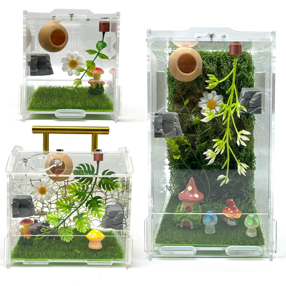 Julang plantes artificielles offrant perches et camouflage naturel