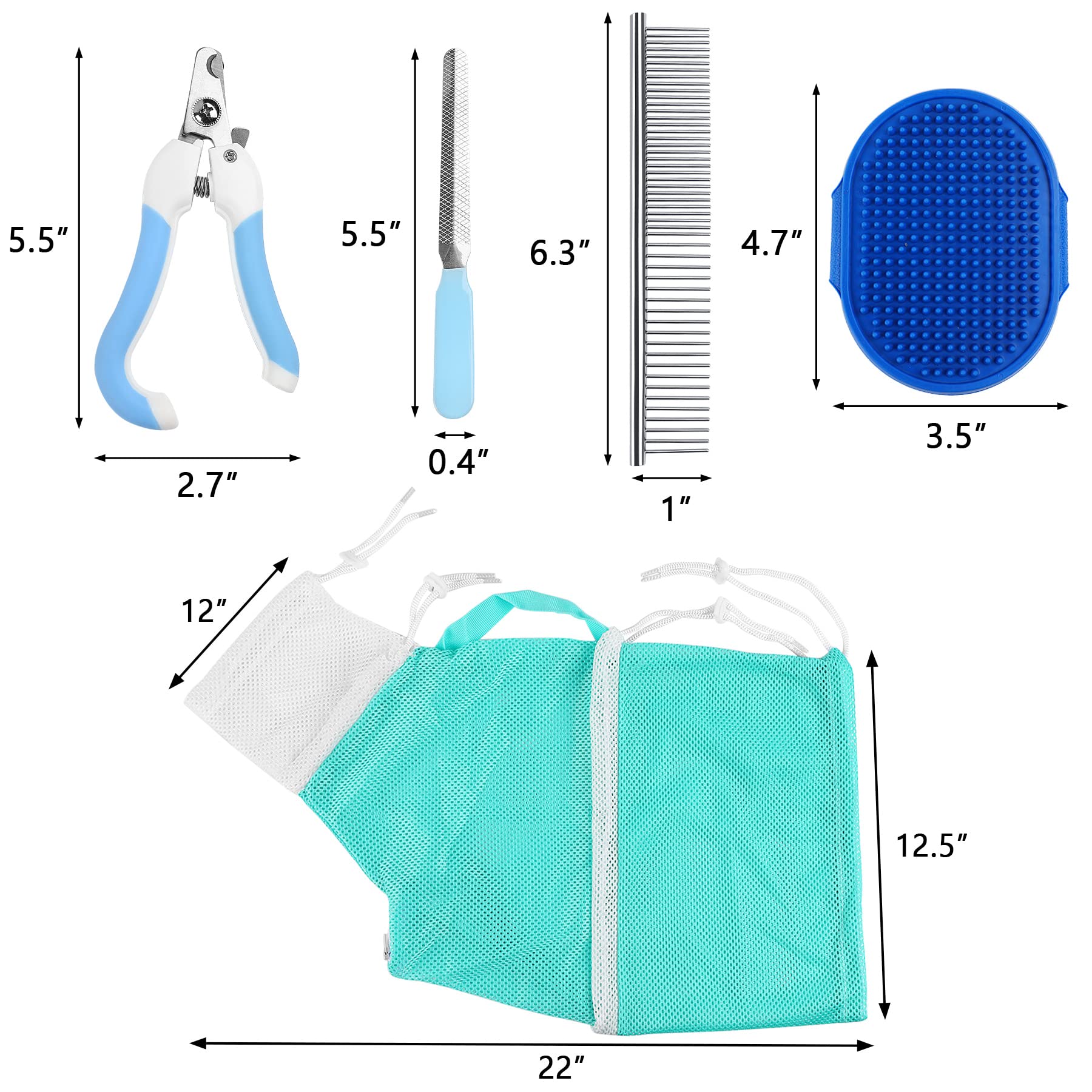 JULMELON sac de bain face avant avec zip et cordon ajustable pour contrôle sécurisé