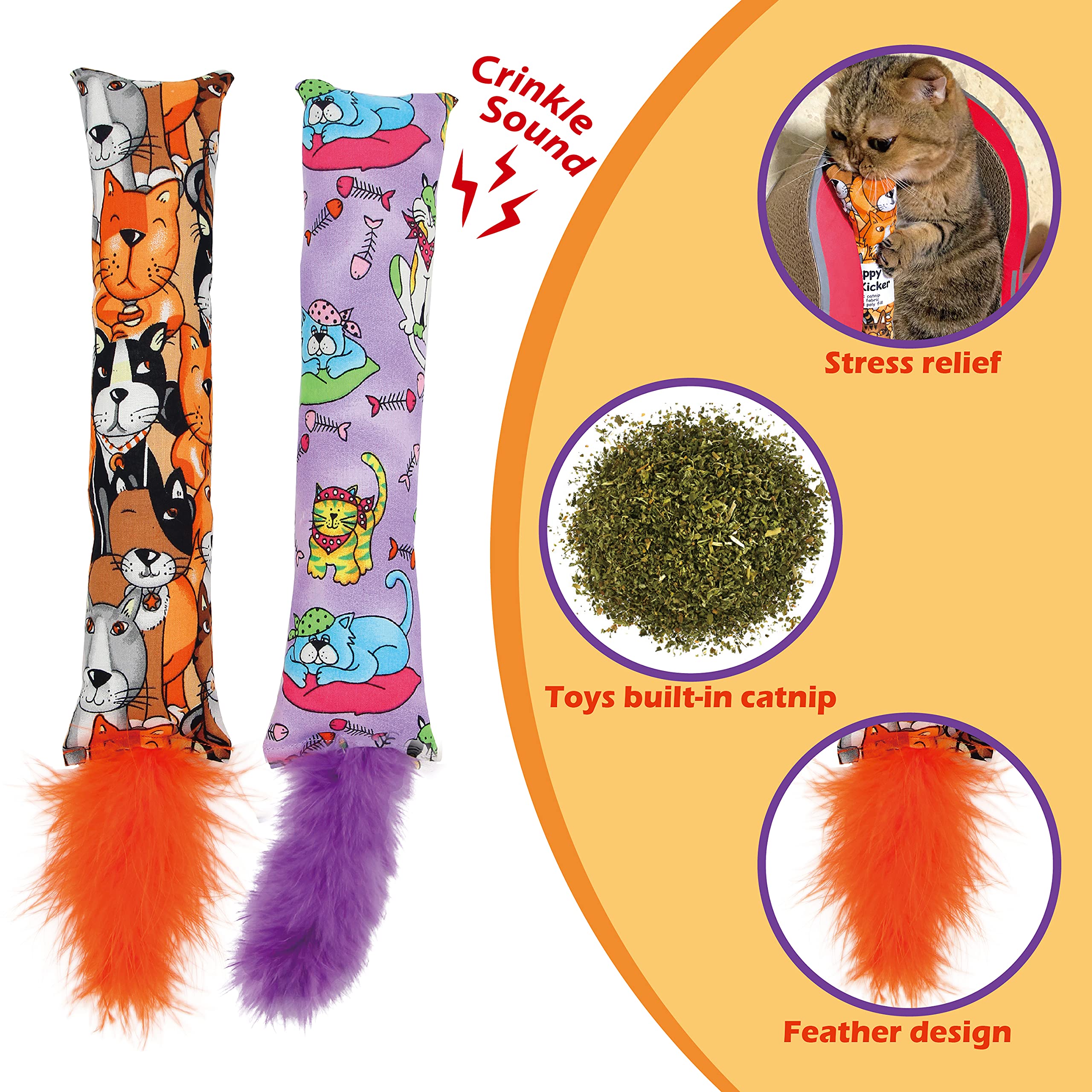 Jumpaws gros plan sur les plumes mobiles suscitant l'instinct de chasse