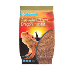 JurassicNatural paquet de 20lb face montrant le produit et un emballage solide