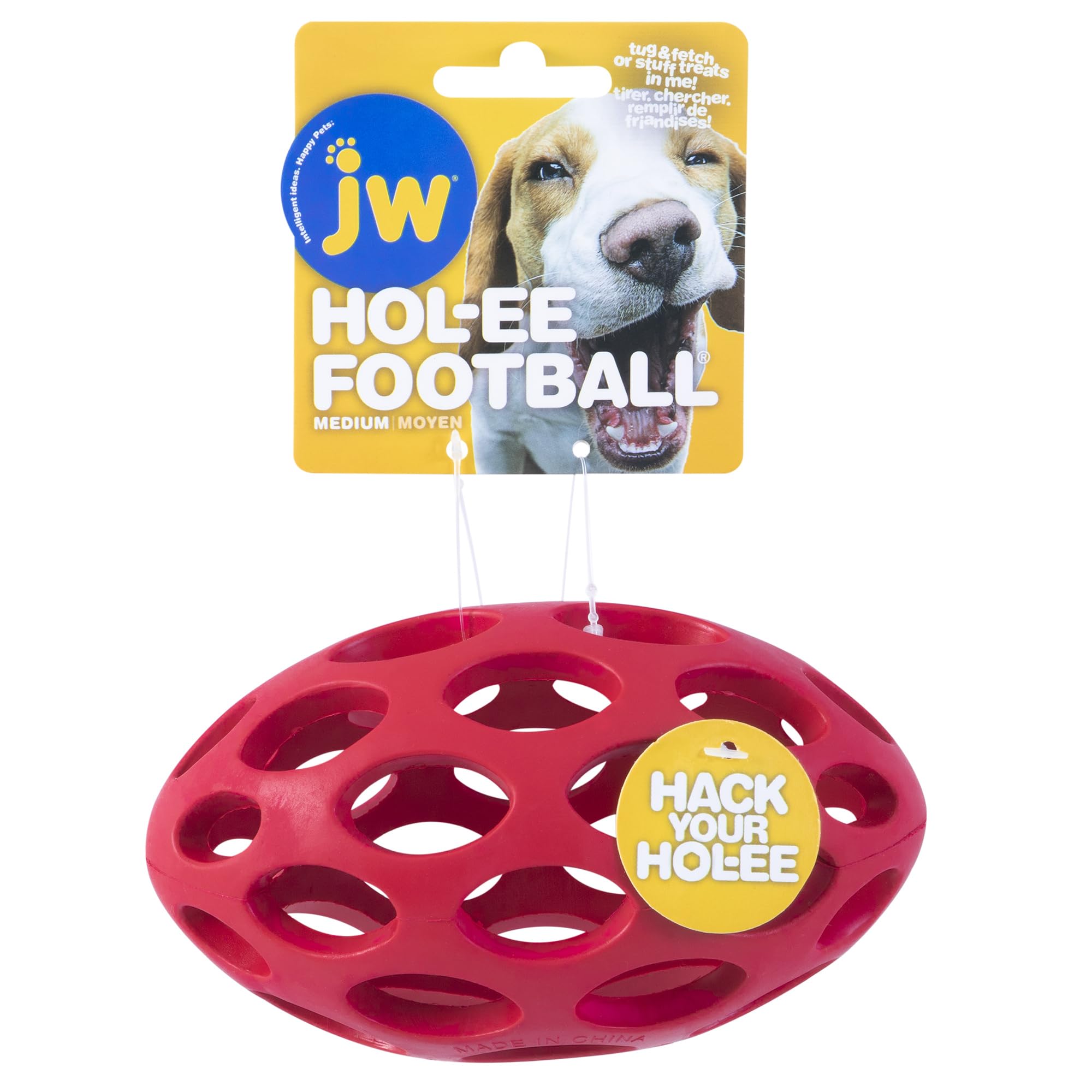 JW Hol-ee Football vue avant montrant la forme ouverte et l’adhérence
