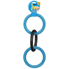 JW Invincible Chains Large gros plan caoutchouc montrant texture résistante