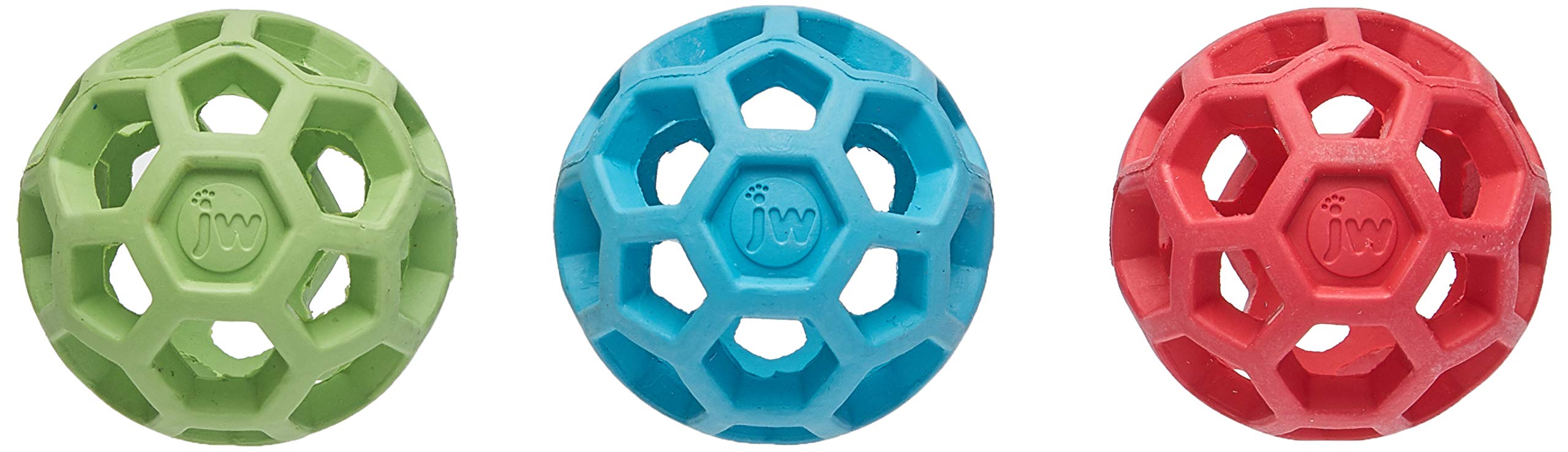 JW balle Mini Hol-ee Roller face avant, prise facile pour petits chiens