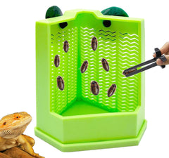 Jwizyotr gamelle face avant montrant la structure et l'ouverture, pratique pour nourrir