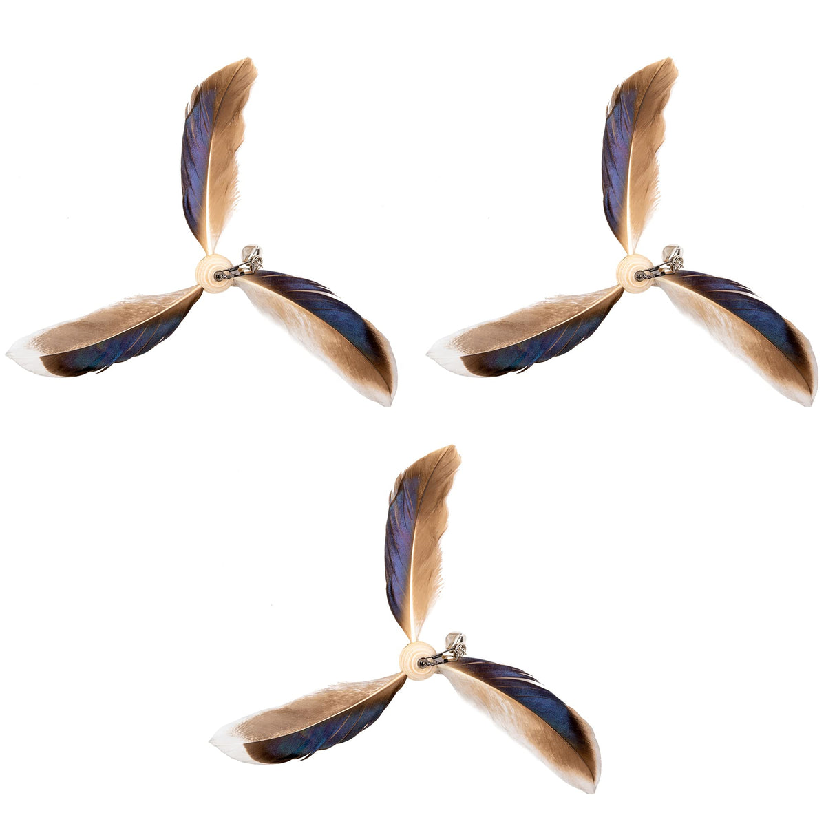 JXFUKAL baguette avant avec plume et clochette, stimule l’instinct de chasse