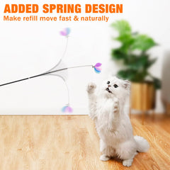 JXFUKAL jouet en action avec chat dans salon stimulant exercice et jeu
