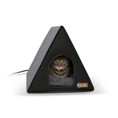 K&H vue avant de la niche A-Frame protégeant du vent
