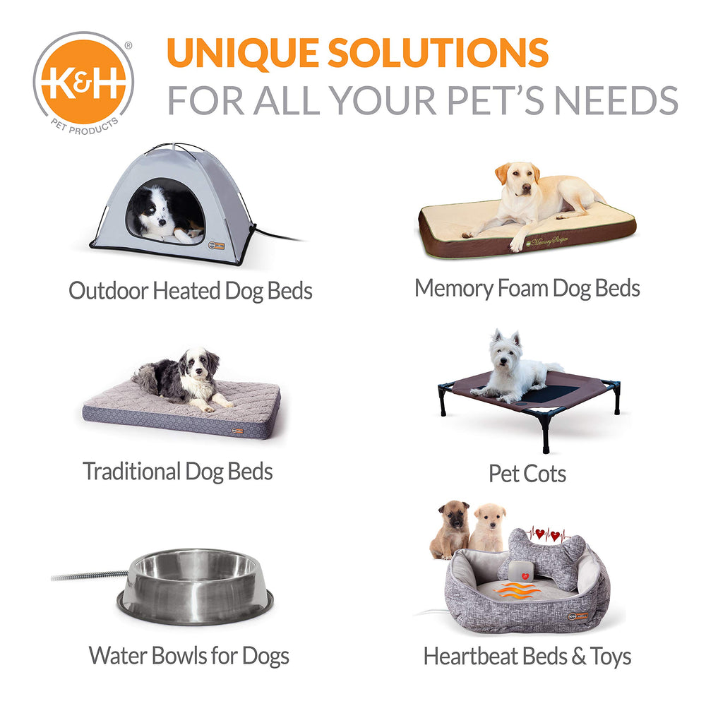 K&H tapis à l'échelle montrant taille adaptée pour chat