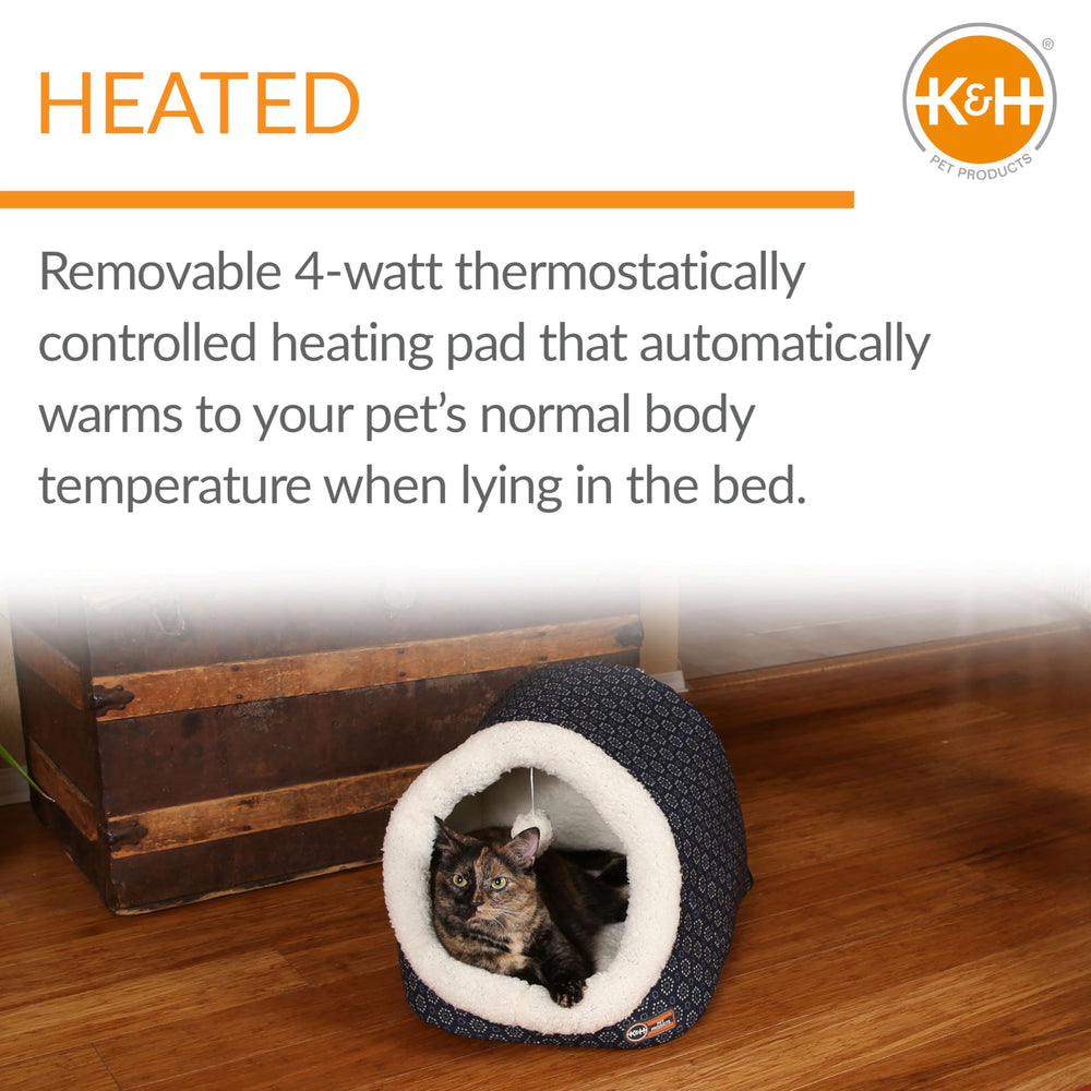 K&H Thermo-Pet Cave porte arrière ouverte transformable en tunnel pour jeu