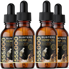 K2xLabs Buster's emballage 4 flacons montrant économie et durée
