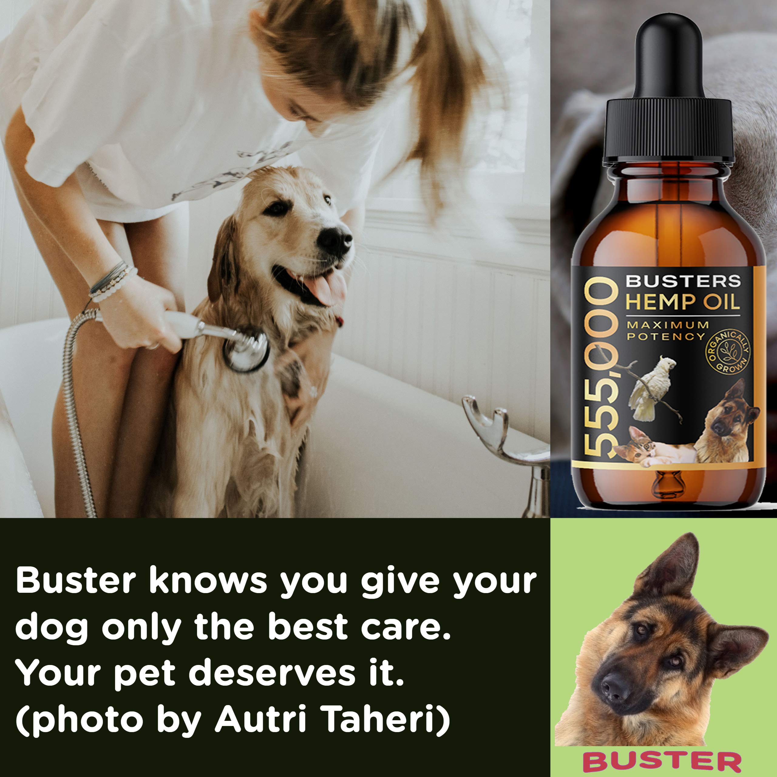 K2xLabs Buster's goutte ajoutée à la nourriture pour administration facile