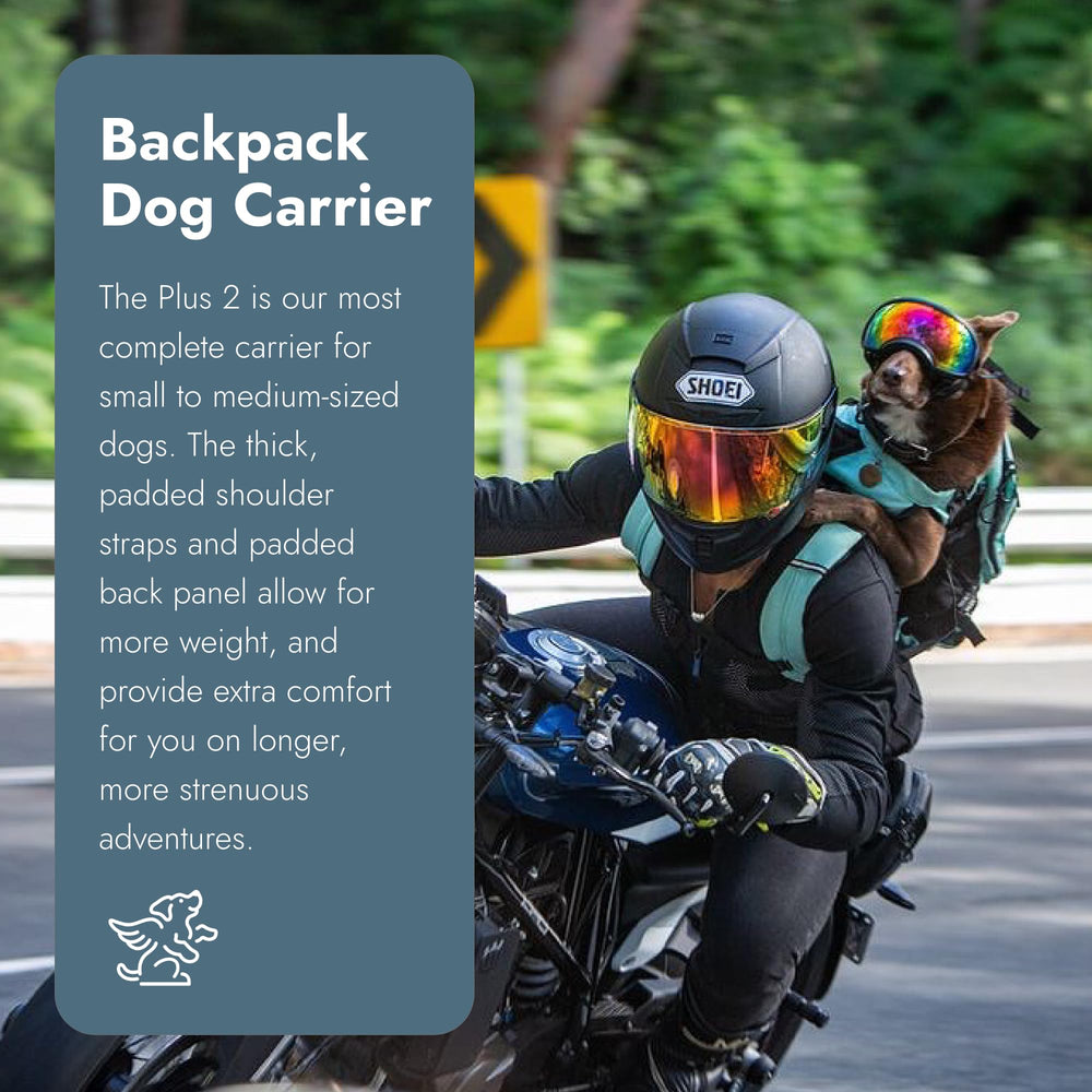 K9 Sport Sack bretelles rembourrées pour confort du porteur sur longues distances