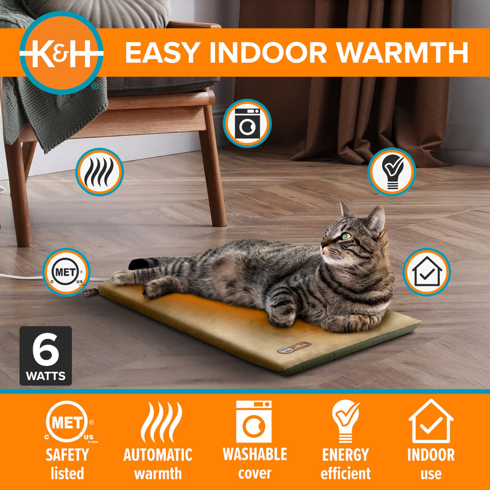 K&H Thermo-Kitty comparaison taille illustrant ajustement dans une niche