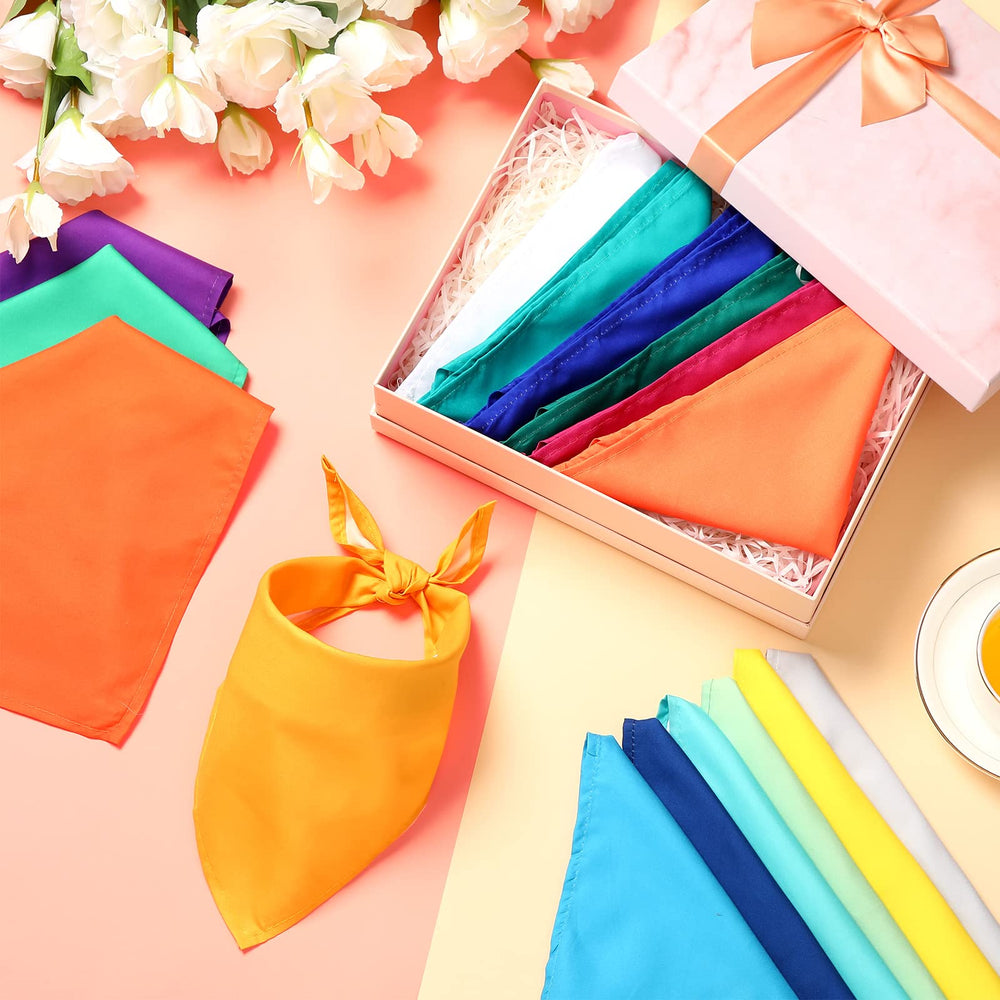 Kacctyen bandana à l'échelle montrant dimensions adaptées pour animaux