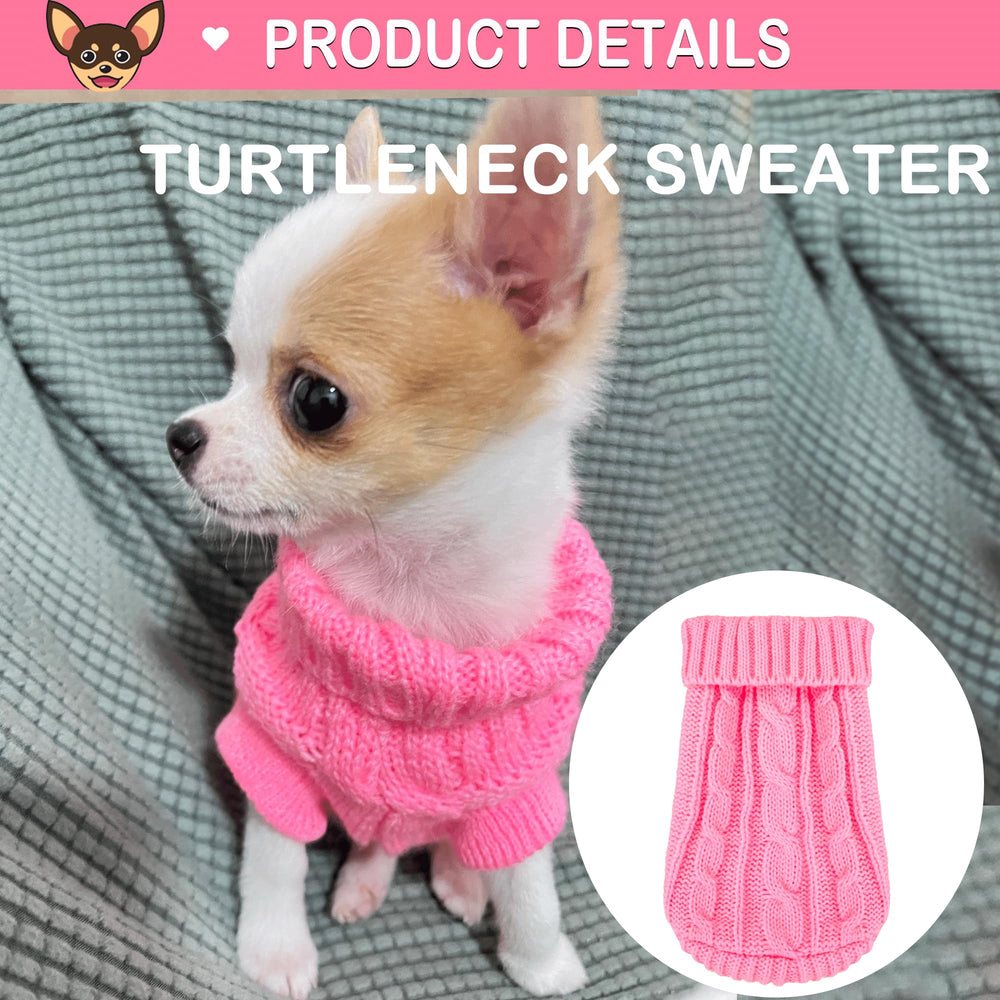Kallfir's cutie chihuahua portant le pull vert pour promenades confortables