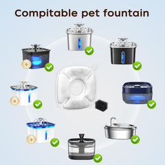 KANCHOU coupe transversale de la cartouche montrant couches filtrantes pour eau plus nette