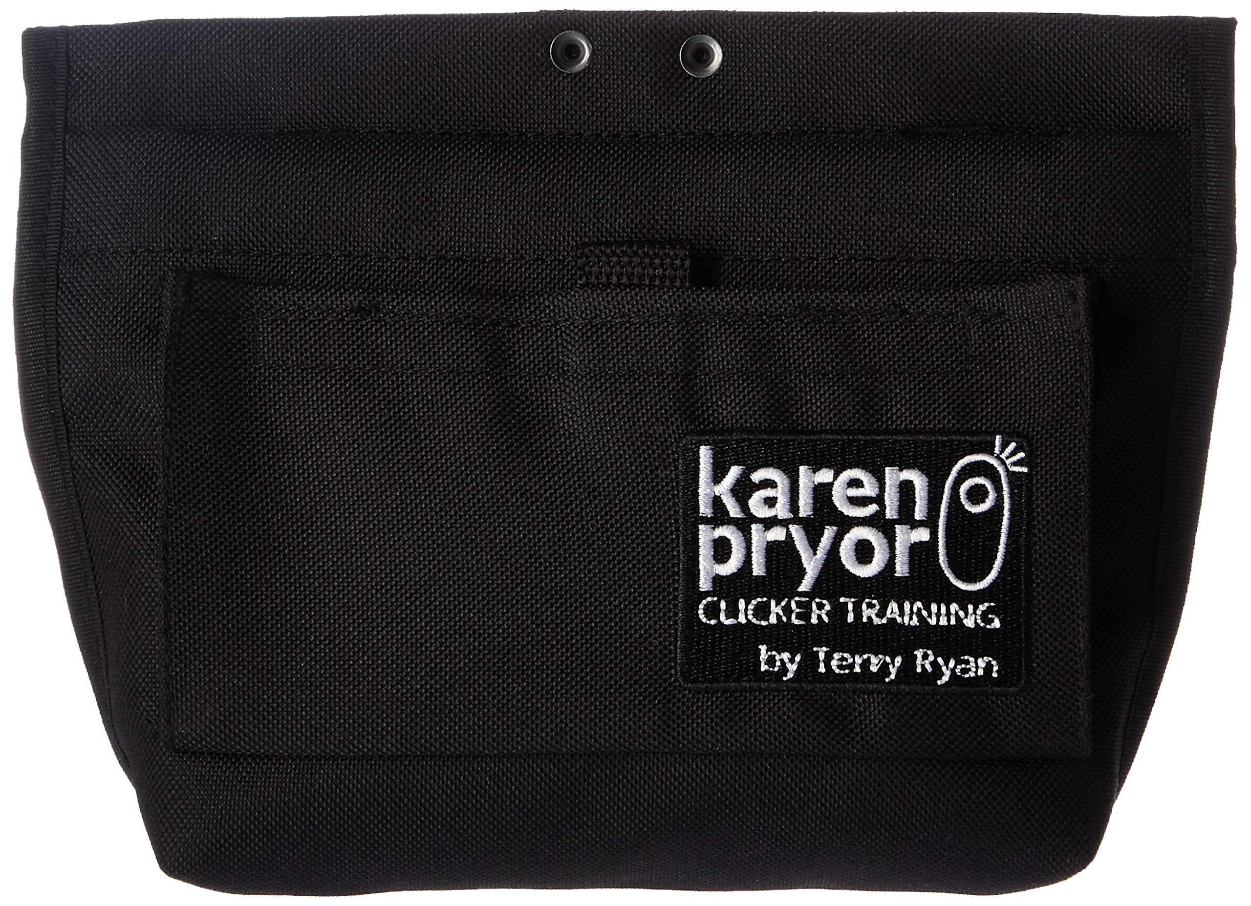 Karen Pryor Clicker Training pochette avant montrant fermeture pratique et accès rapide