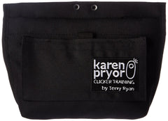 Karen Pryor Clicker Training pochette avant montrant fermeture pratique et accès rapide