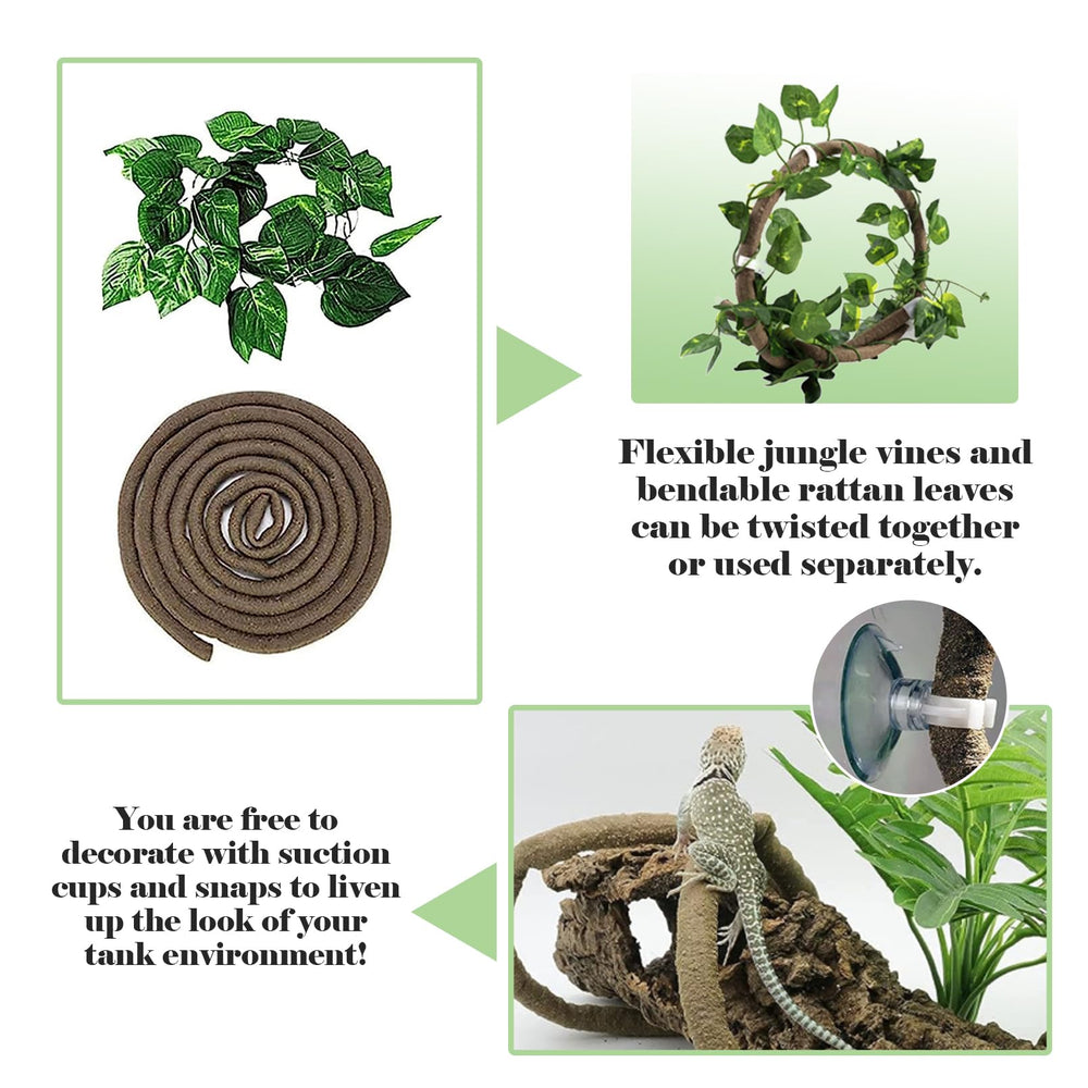 kathson gros plan sur ventouse et clasp, fixation sûre et réajustable pour terrarium