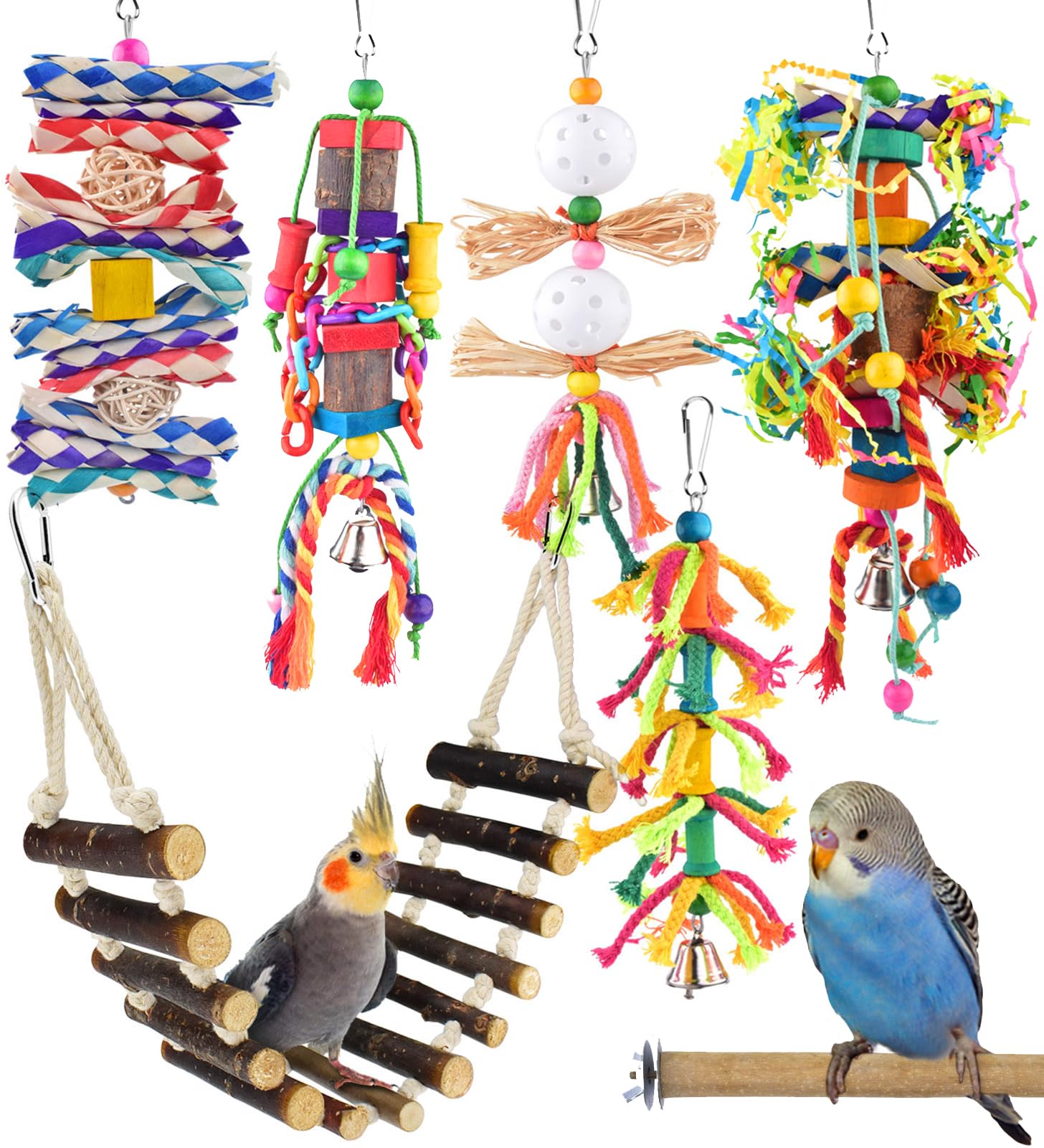 KATUMO ensemble complet montrant variétés de jouets pour stimulation