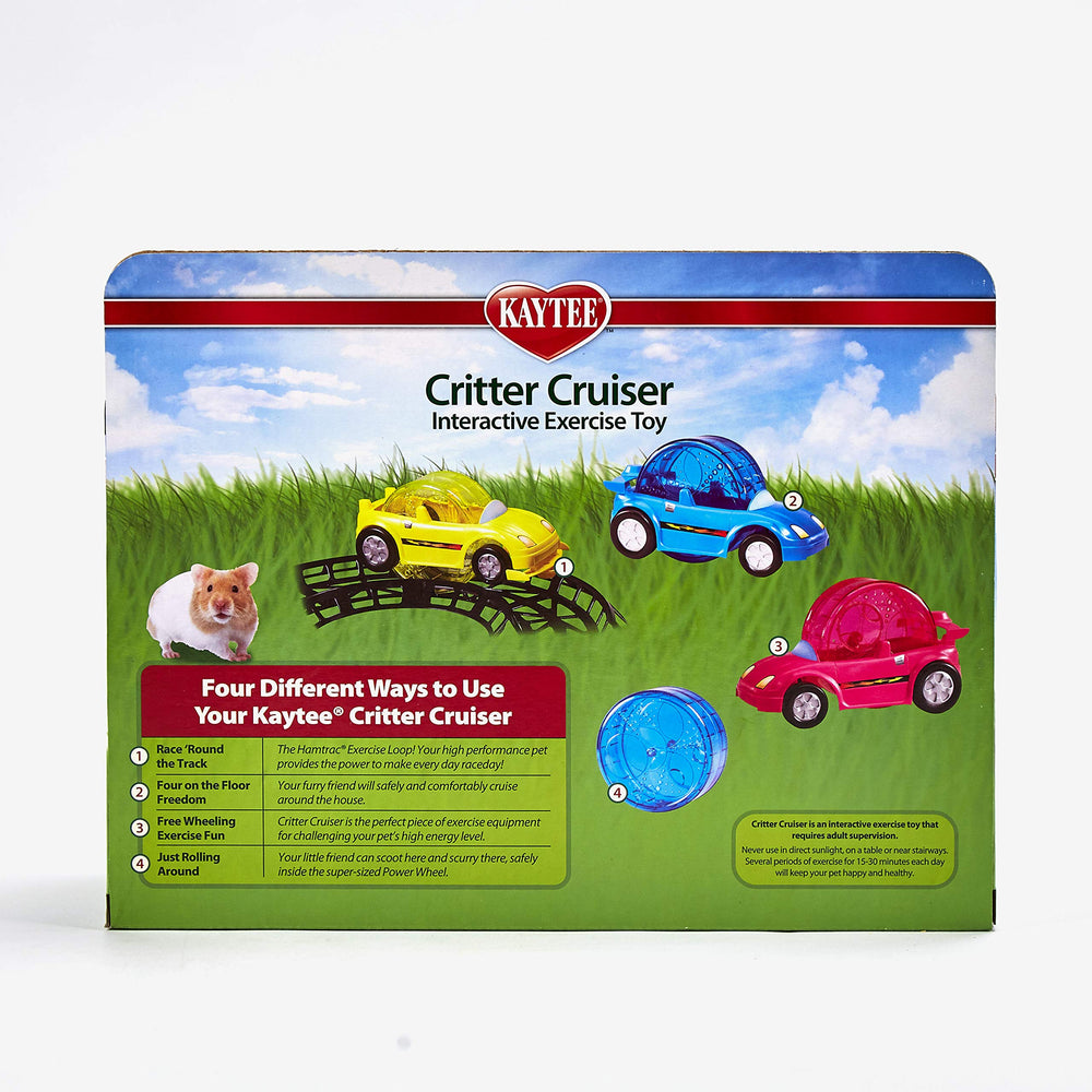 Kaytee Critter Cruiser connecté au Hamtrac montrant compatibilité simple