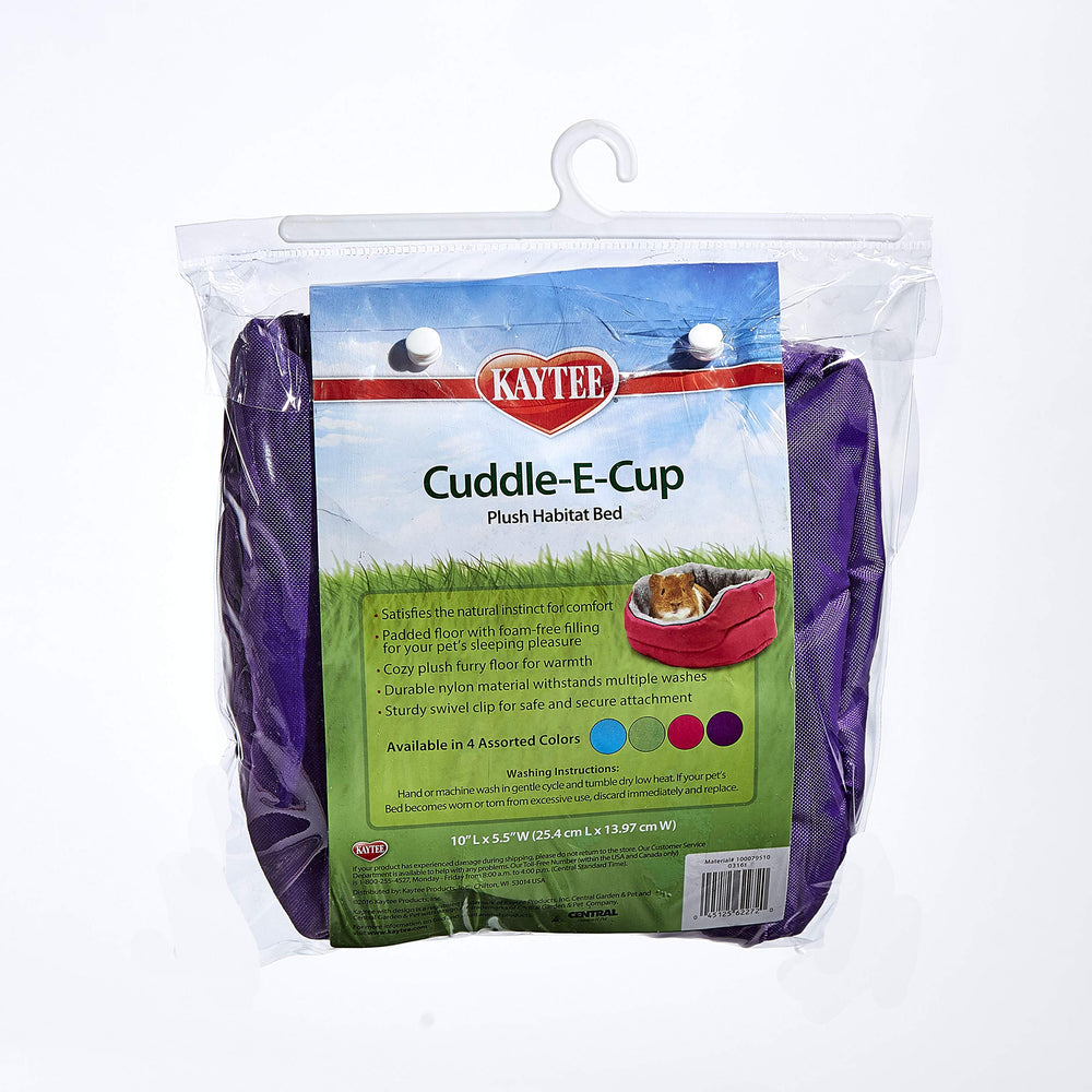 Kaytee Cuddle-E-Cup sangles de fixation solides pour sécurité
