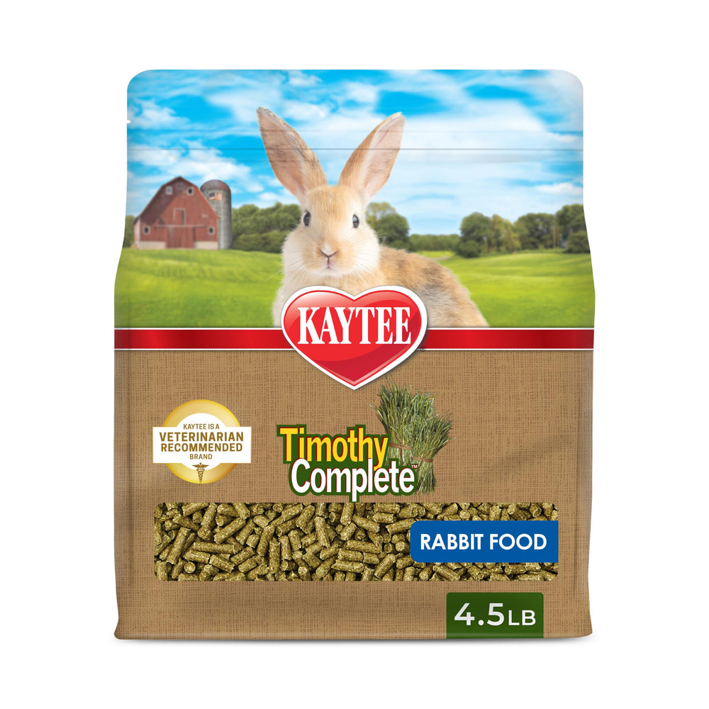Kaytee emballage devant montrant granulés complets pour confiance nutritionnelle