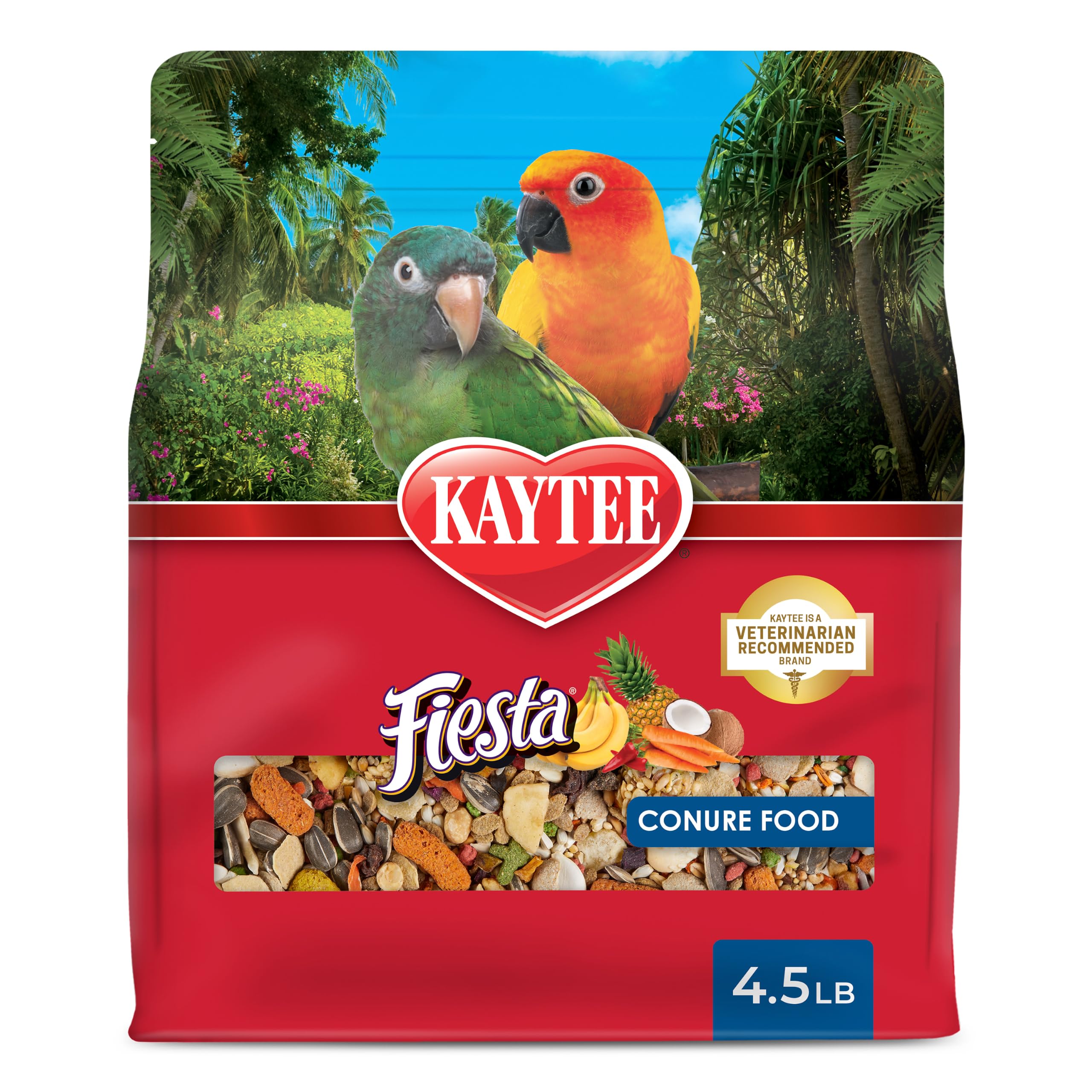 Kaytee emballage face montrant mélange festif et informations produit