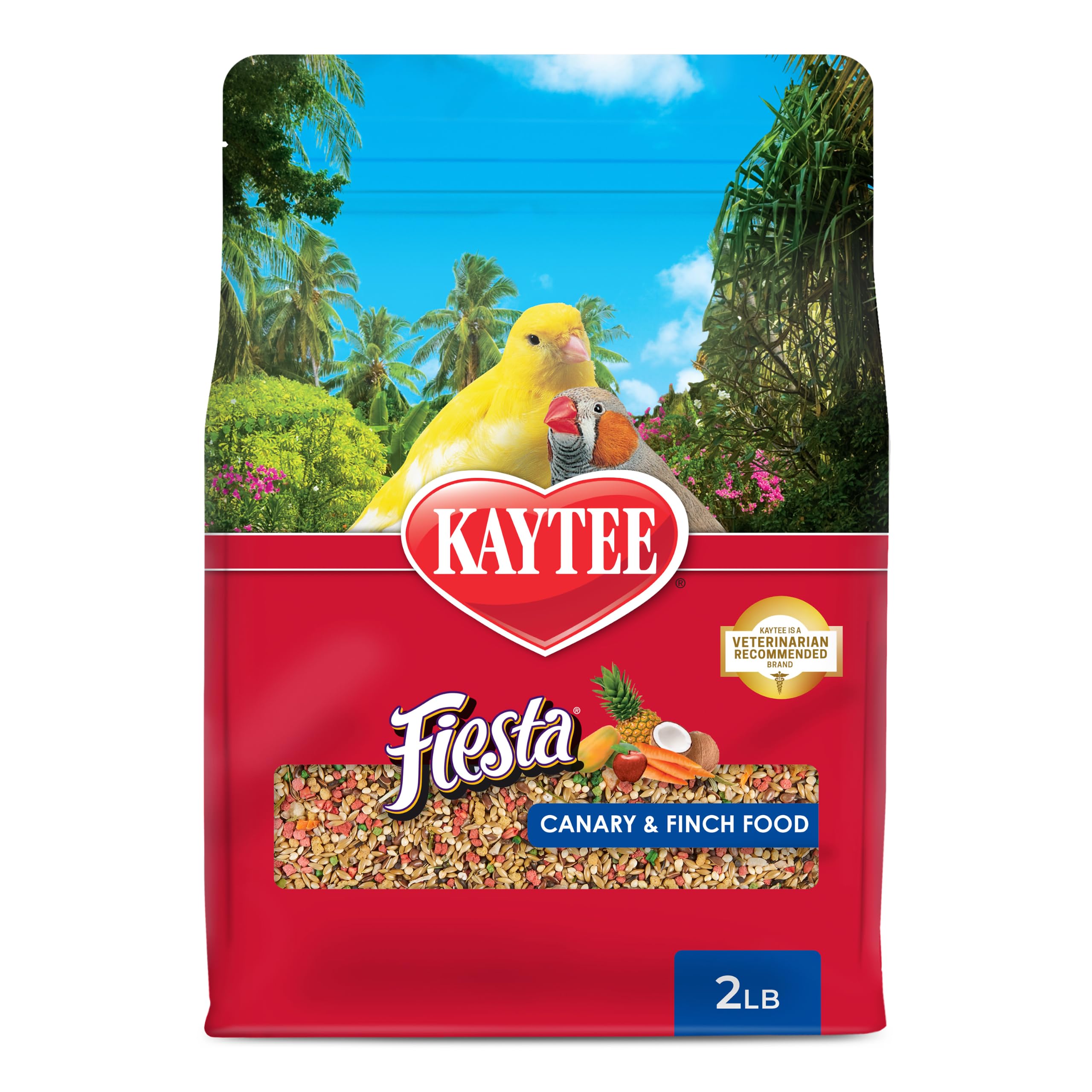 Kaytee emballage face montrant mélange attractif et information produit