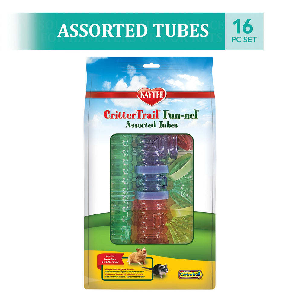 Kaytee tube long 10 pouces offrant passage étendu et stimulation