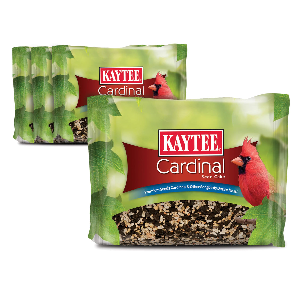 Kaytee gâteau de graines face montrant format prêt à servir et attractivité