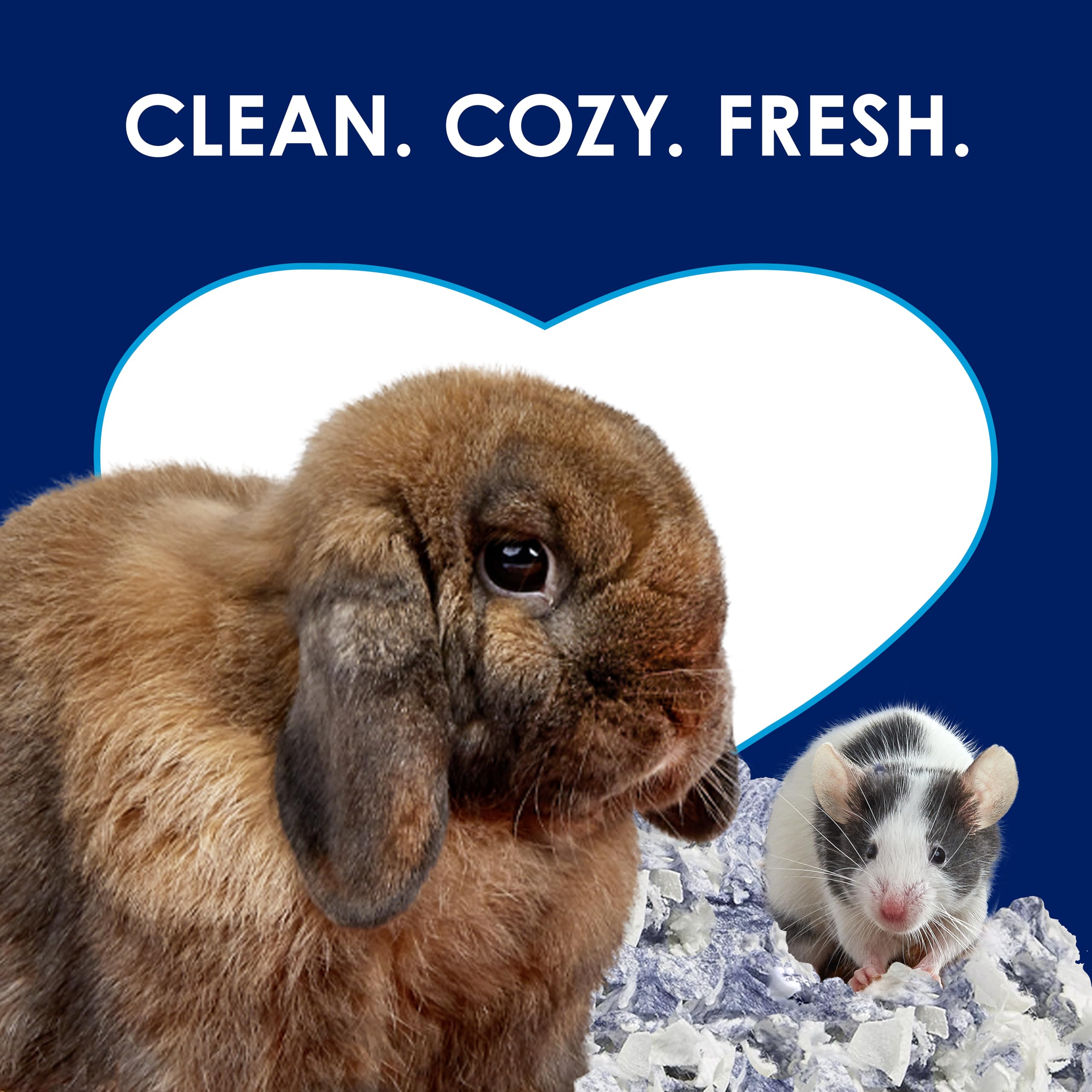 Kaytee habitat propre avec petit lapin pour un environnement sec et sain