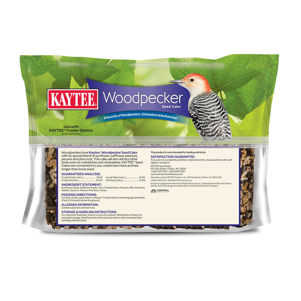 Kaytee mangeoire extérieure avec gâteau ambiance jardin