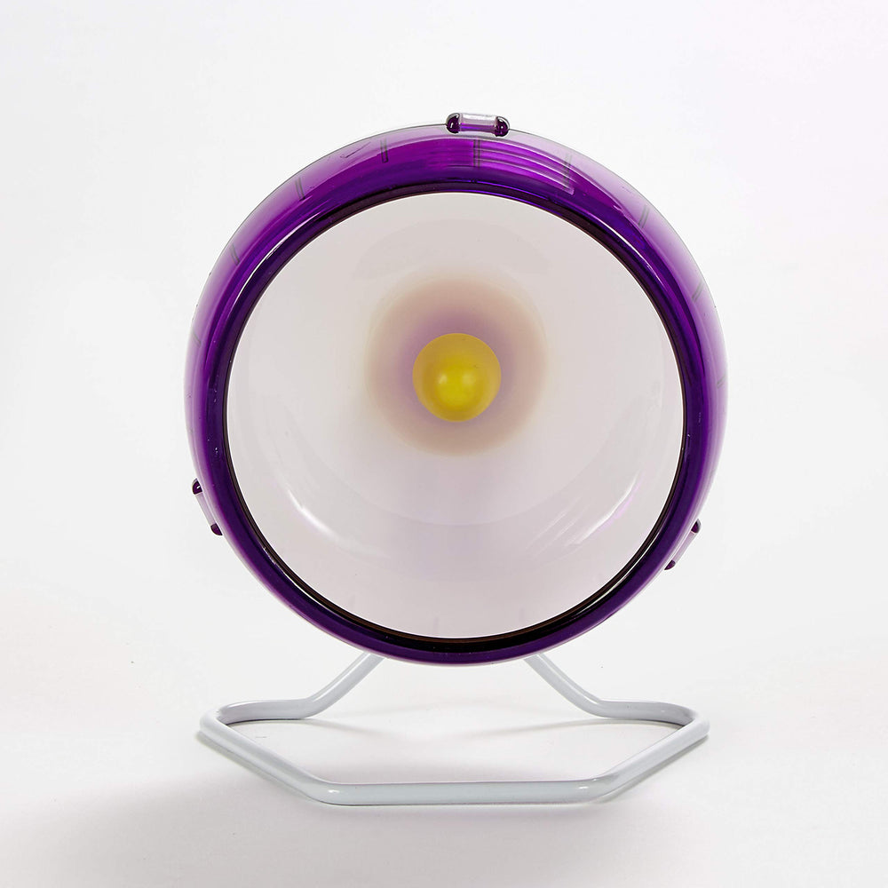 Kaytee hamster courant sur roue montrant exercice sécurisé et confortable