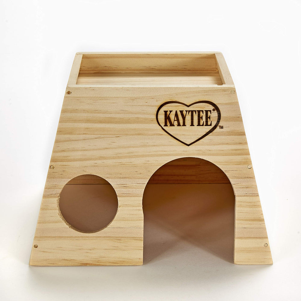 Kaytee profil en bois naturel illustrant la solidité et durabilité