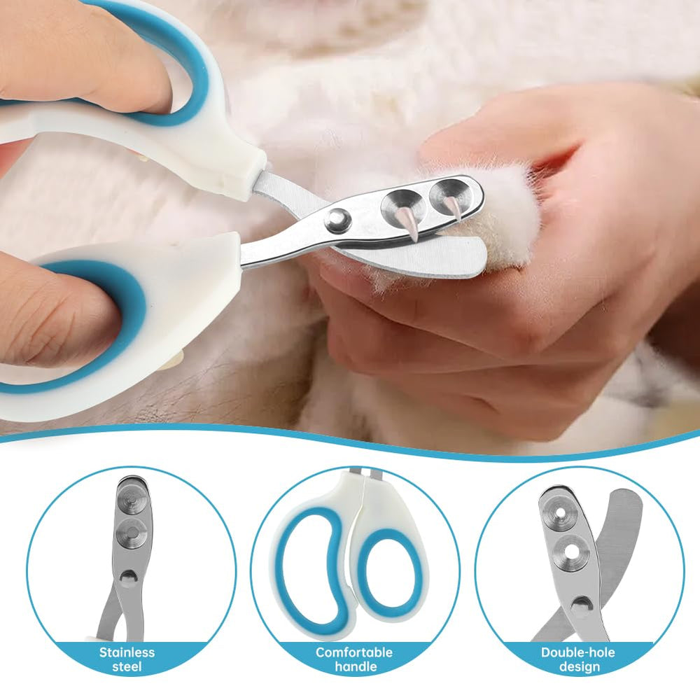 Kazheon muselière en usage pendant toilettage réduisant stress