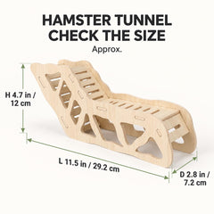 kcrygogo tunnel profil avec rampe basse pour exploration facile