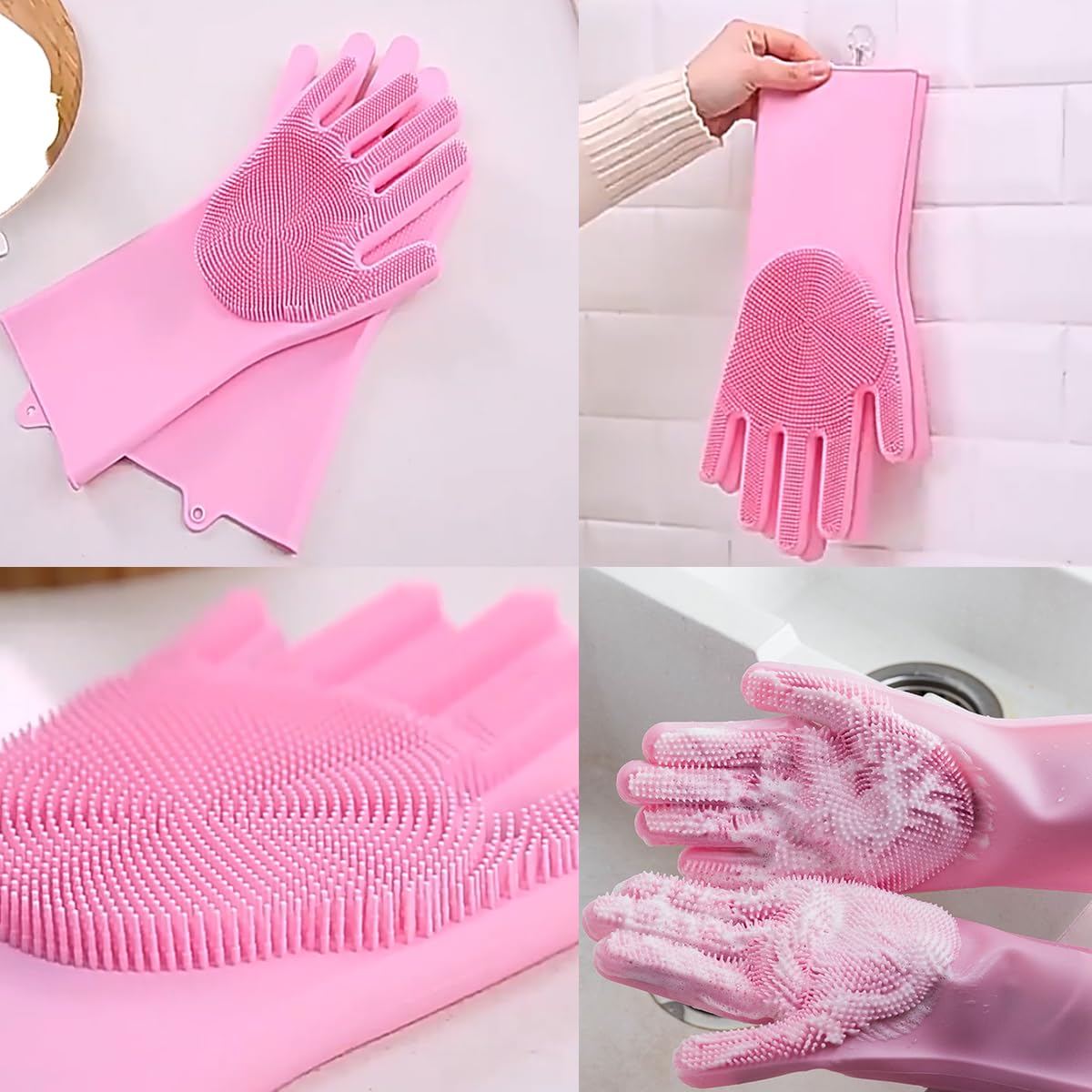 KEEPLKVOC brosse shampooing en gros plan pour massage et répartition du produit